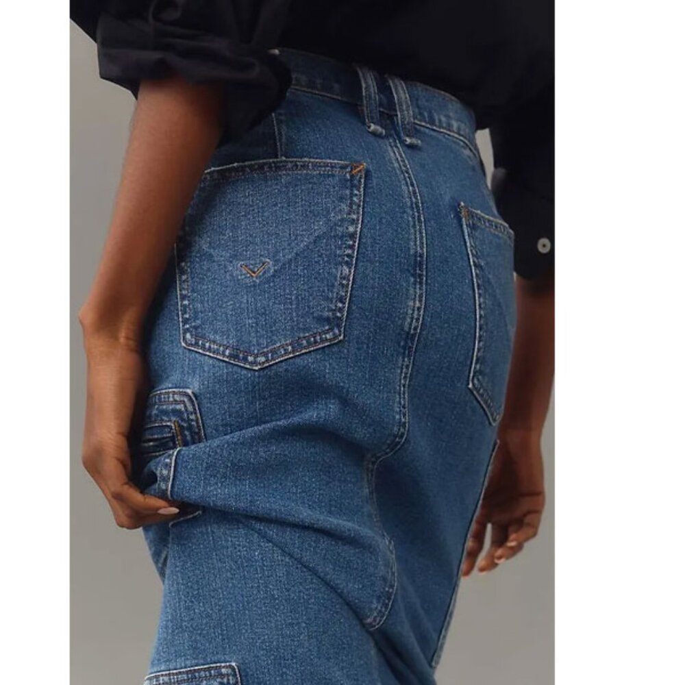 HUDSON Jeans Reconstructed Cargo Skirt - Picture 7 of 8